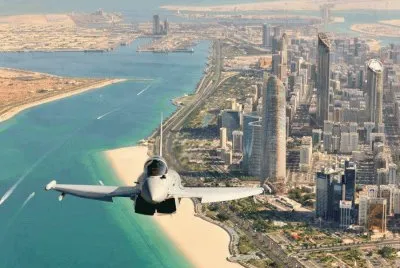 EUROFIGHTER EN LOS EMIRATOS ARABES jigsaw puzzle