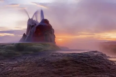 fly geyser nevada