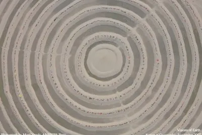 around and around and around