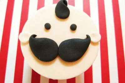 Barber Shop Cupcake