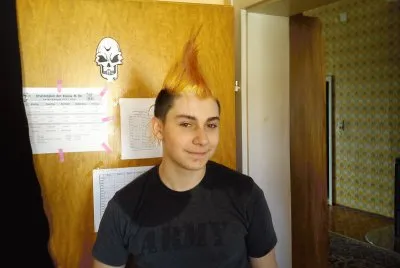 Frisuren Experiment, lol
