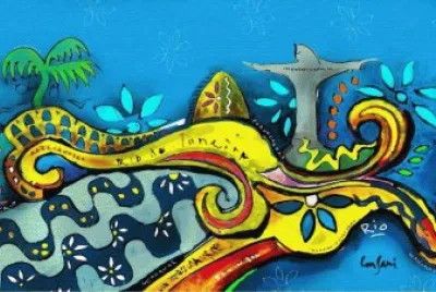 Pintura Rio