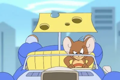 jerry is ready to drive
