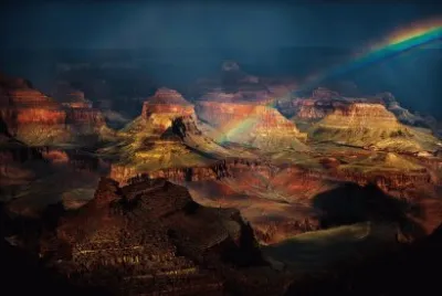 Grand Canyon rainbow