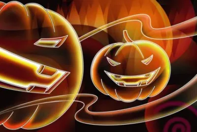 פאזל של calabazas neon