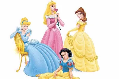 Cinderella Aurora SnowWhite Belle