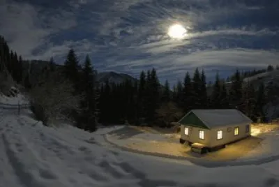 winter night jigsaw puzzle