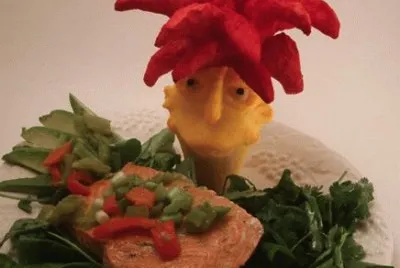 designer sandwich plate jigsaw puzzle