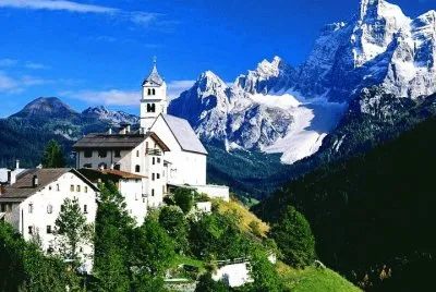 AL COBIJO DE LOS ALPES SUIZOS jigsaw puzzle