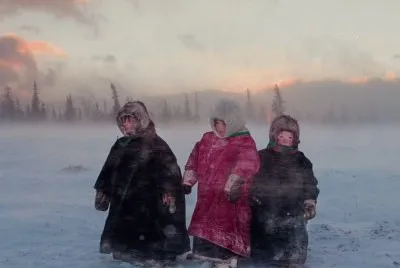 reindeer herder children