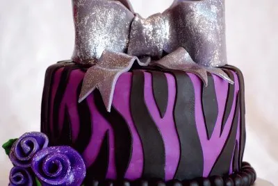 Purple Zebra Cake