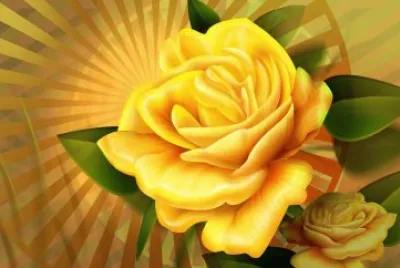 פאזל של rosa amarilla