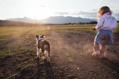 walking with a friend