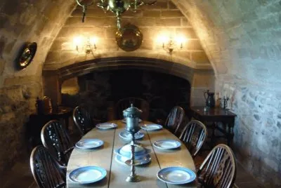 Lindisfarne Castle dining