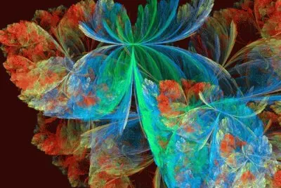 colorful fractal