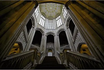 Margam Castle stair