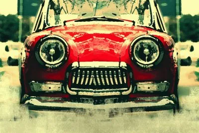 Retro car