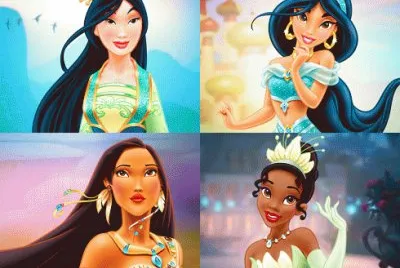 Mulan Jasmine Pocahontas Tiana