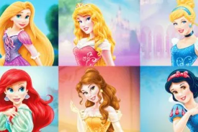 Rapunzel Aurora Ariel Belle Cinderella SnowWhite