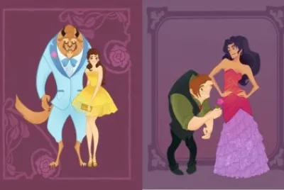 Beast Belle / Quasimodo Esmeralda