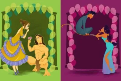 Jane Tarzan / Aladdin Jasmine