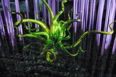 Chihuly Octopus in Purple Reeds-Dallas