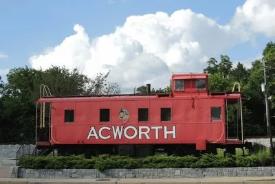 Caboose in Acworth Georgia