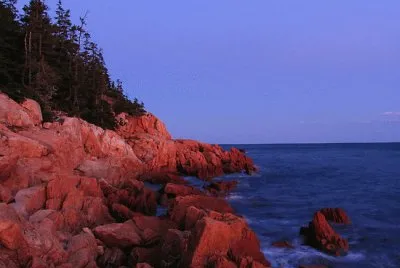 New England sunset