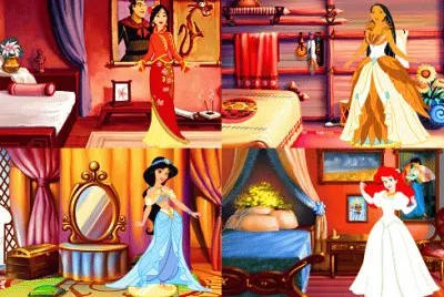 Mulan Pocahontas Jasmine Ariel