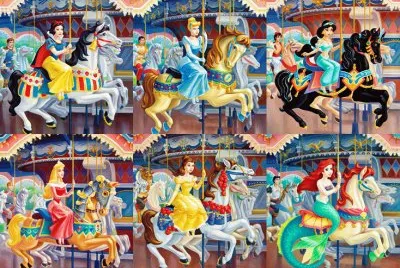 Princesses in Carousel