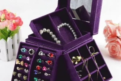 Purple Jewelry Box