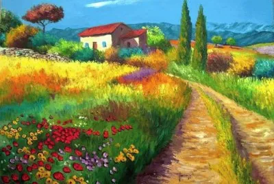 Pintura jigsaw puzzle