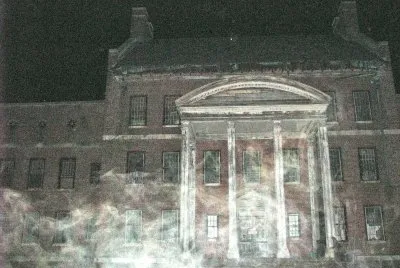foggy mansion