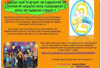 JUGADORES DE CITYVILLE