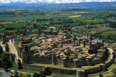 Carcassone jigsaw puzzle