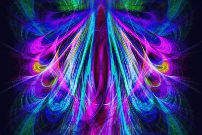 Wispy Feathers-Abstract Art