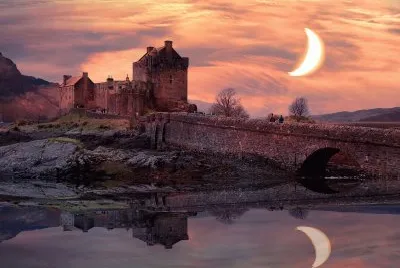 Eilean Donan Castle reflections