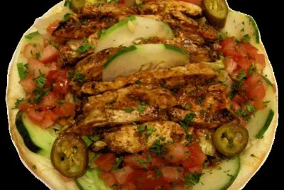 tortilla salad Tex Mex style