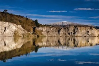 Lake Blue in St Bathans