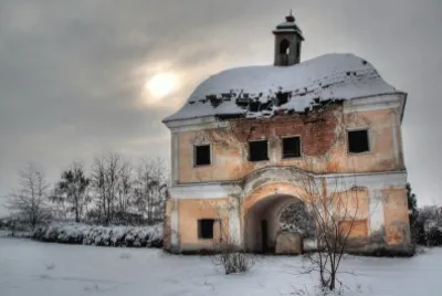 Beautiful haunted ruin