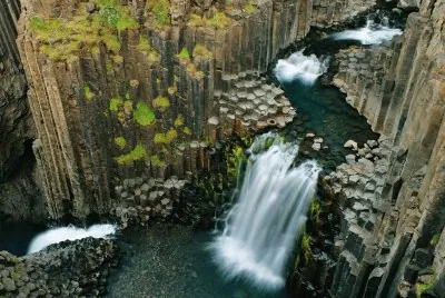 waterfall in iceland