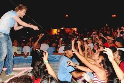 En el recital de Michel
