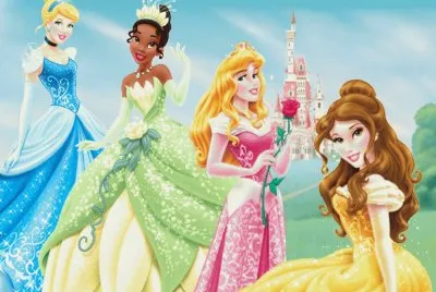 Cinderella Tiana Aurora Belle