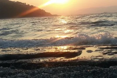 Tramonto in Grecia