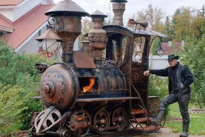 locomotive barbecue