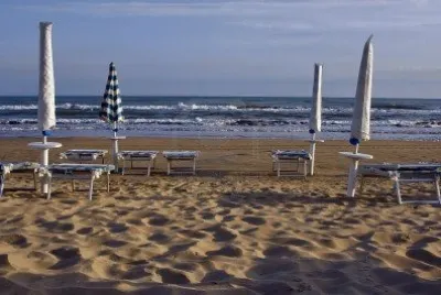 end of summer on the beach