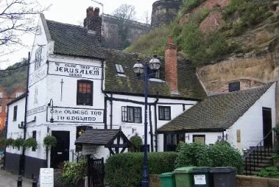 oldest pub in England jigsaw puzzle