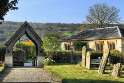Lytch gate   church yard