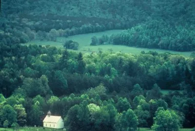 Cades Cove Tennessee jigsaw puzzle