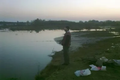 AMANECER PESCANDO